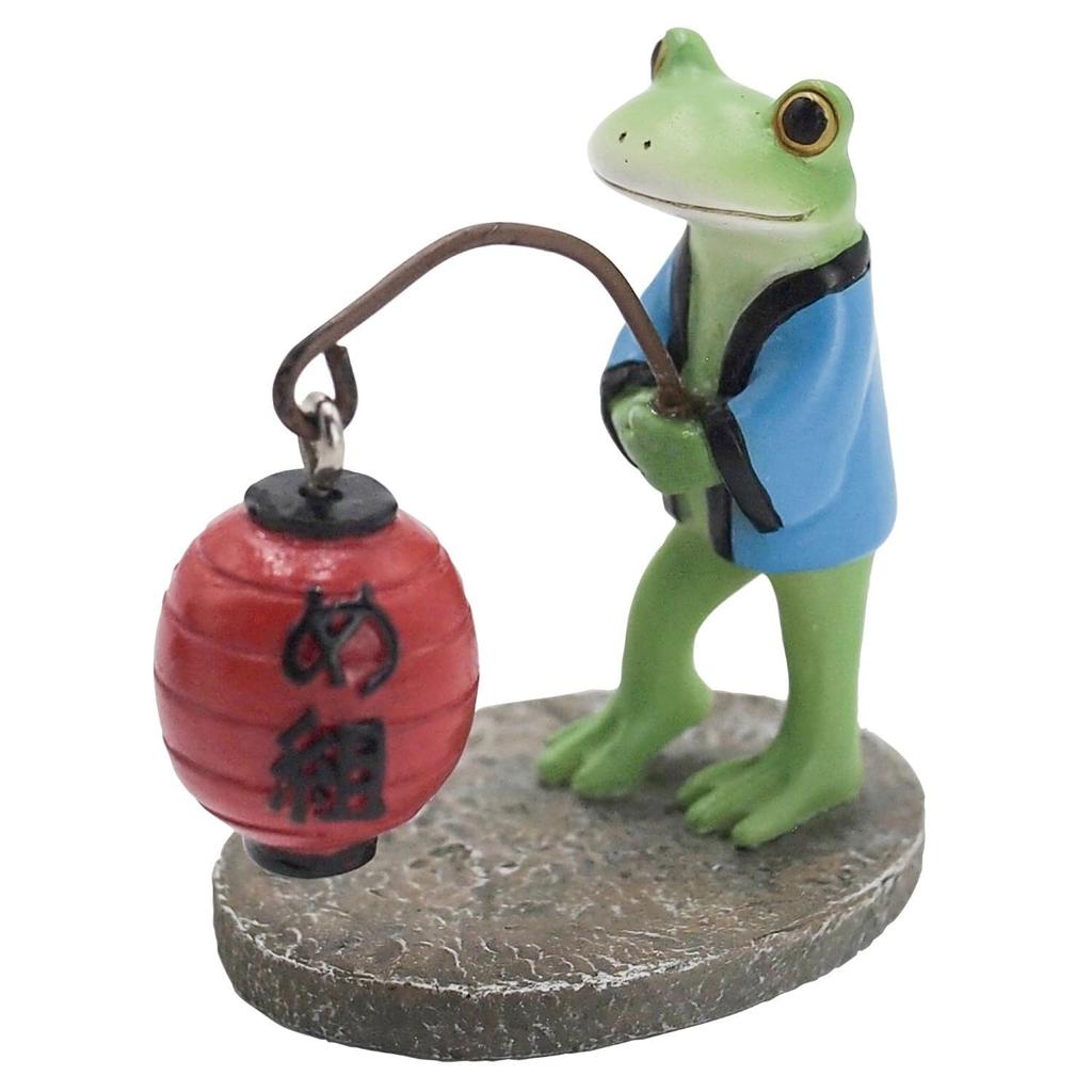 Tea Life Daikai Copeu Mascot Japanese Megumi No Through the H5 74500 Frog, Style, O-yori (Passing Class), W5.2 D3.5 Cm,