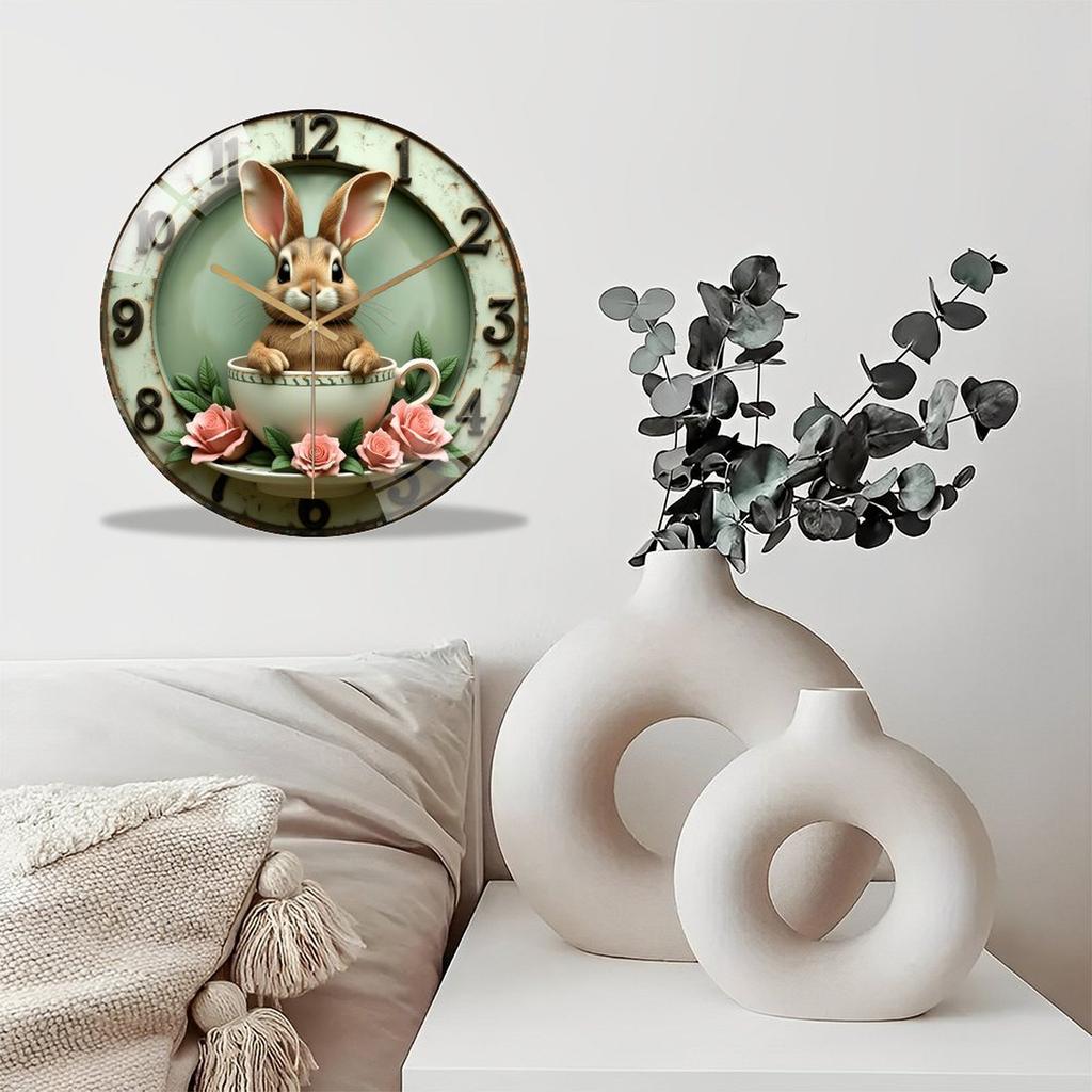 12 Inch Round Wall Clock Offering Exceptional Value and Quality for the Price