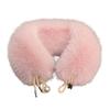 Kragen Plüschkragen Pelziger Schal Warmes Winteraccessoire Weiches Polyester Für den Täglichen Gebrauch Nackenwärmer