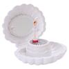 Kids Musical Jewelry Box Colorful Light Dancing with Makeup Mirror Musical Jewelry   for Girls