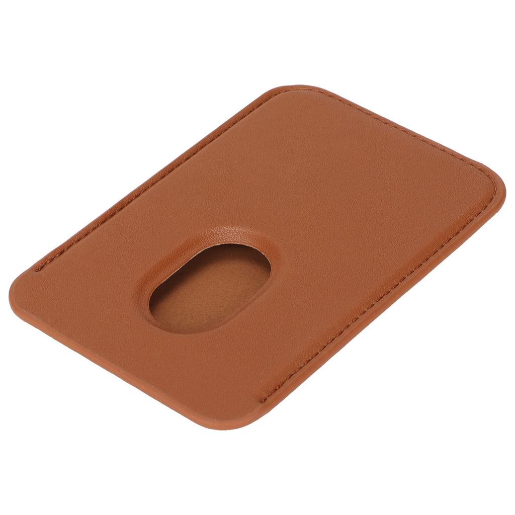 Magnetic Wallet PU Leather Holds Up To 2 Cards Cell Phone Card Holder for Most of Smart Phones
