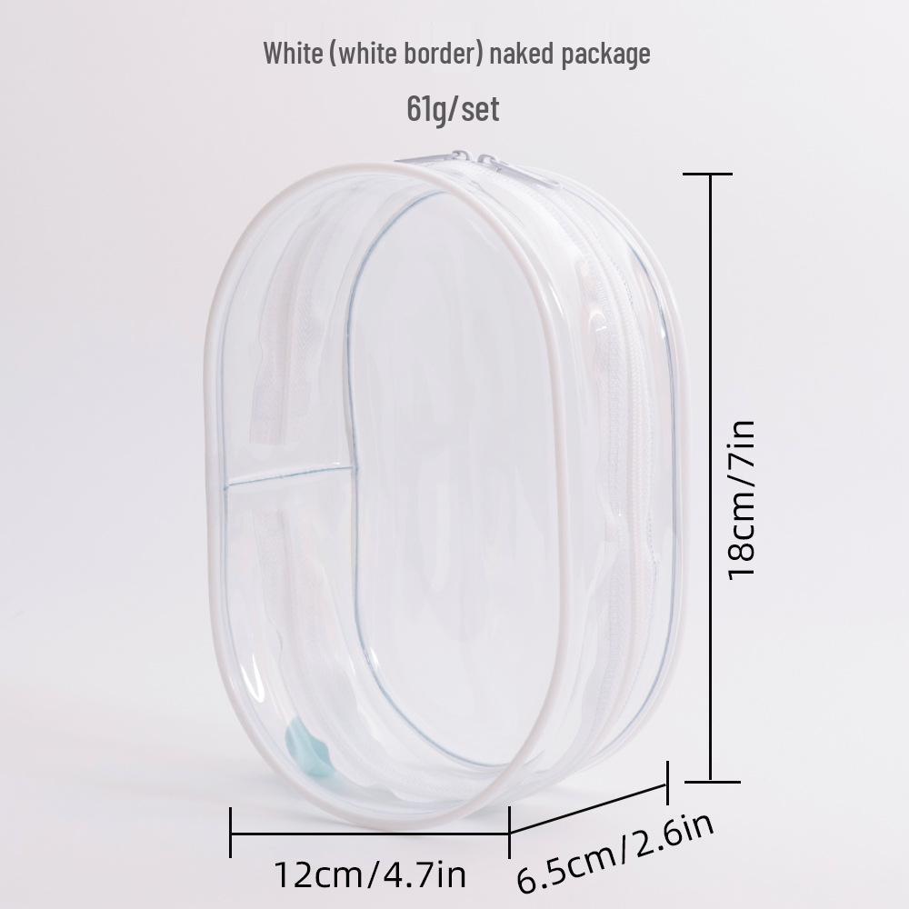 

18cm High-Transparency Vinyl Doll Dustproof Hanging Bag - Anime PVC Case & Cotton Doll Tote 12*6.5*18cm