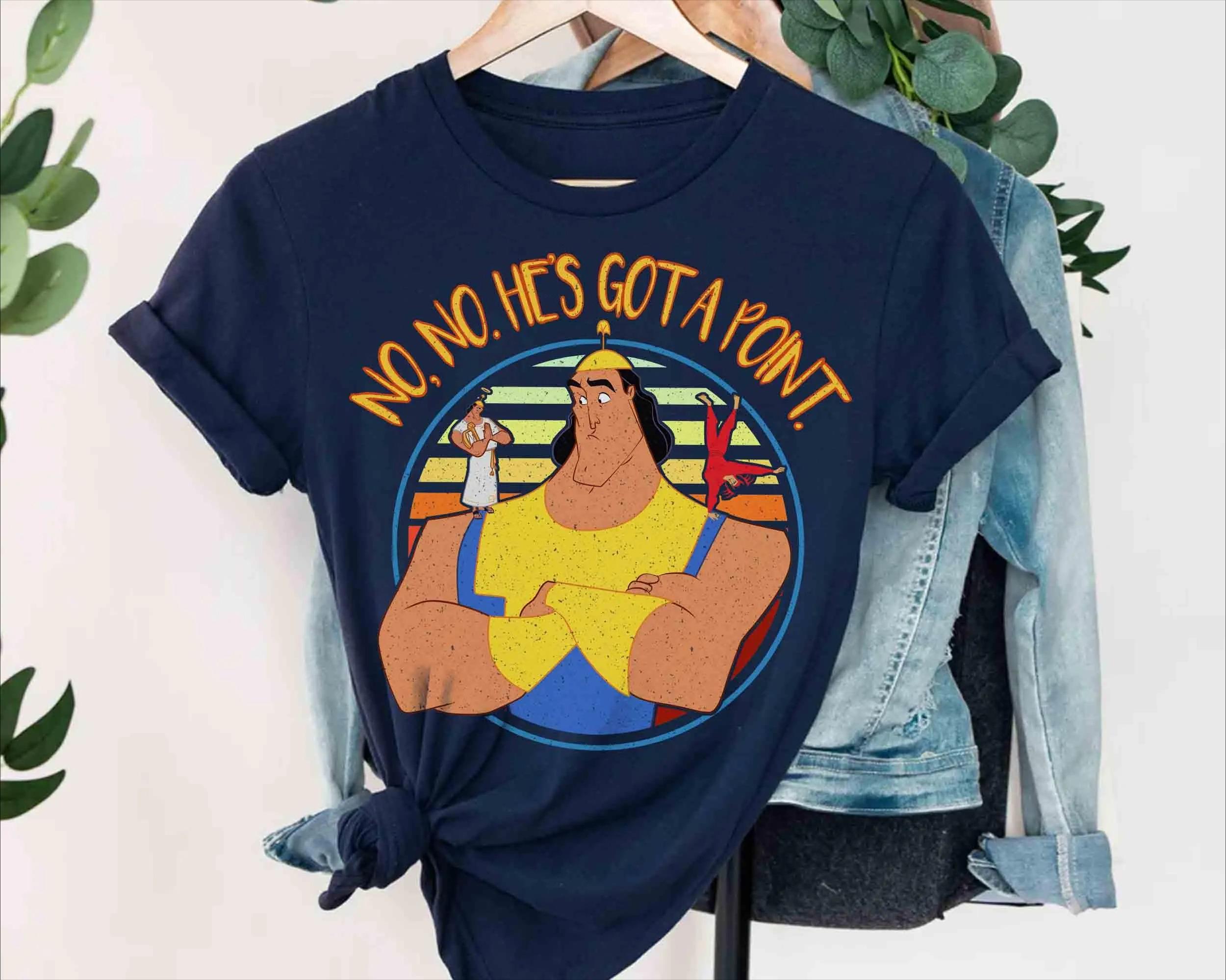 

Retro Kronk Angel Devil Quotes Shirt The Emperors New Groove Villains Shirt S