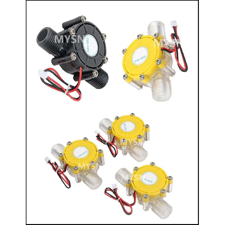 MYSN Hot 1PC 80v/12v /5V 10W DC Micro Hydro Generator Tap Water Flow Hydraulic DIY 1/2 Inch Alternative Energy Generators
