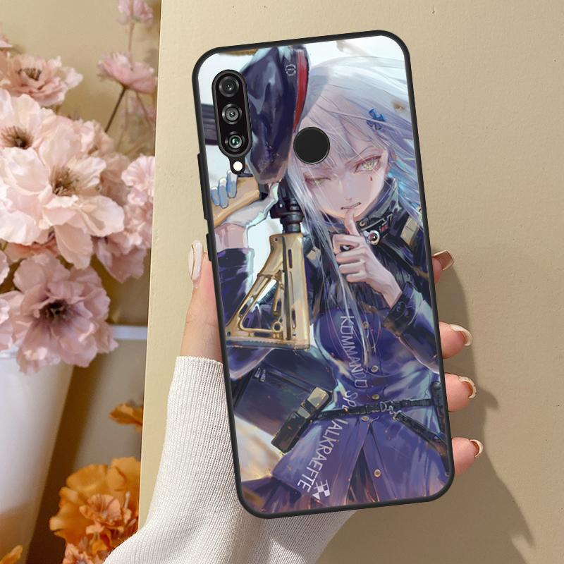 Girls Frontline Game For Huawei Nova Y70 Y91 Y61 Y73 Y72 Y90 Y60 12s 12i 11i 8i 9 10 SE P40 Lite P30 P60 Pro Case