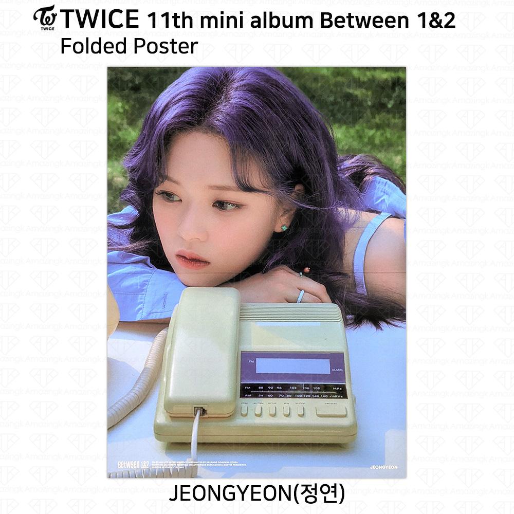 TWICE 11th Mini Album Between 1&2 Jeongyeon Photocard Postcard Polaroid POB