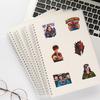 60 Stranger Things Cartoon Stickers for Suitcase, Laptop, Car, Fridge