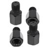 Motorcycle Mirror Conversion Adapter 4pcs Bike Mirror Adapter Screw Conversion Adapter M8/M10 Height Adjustment