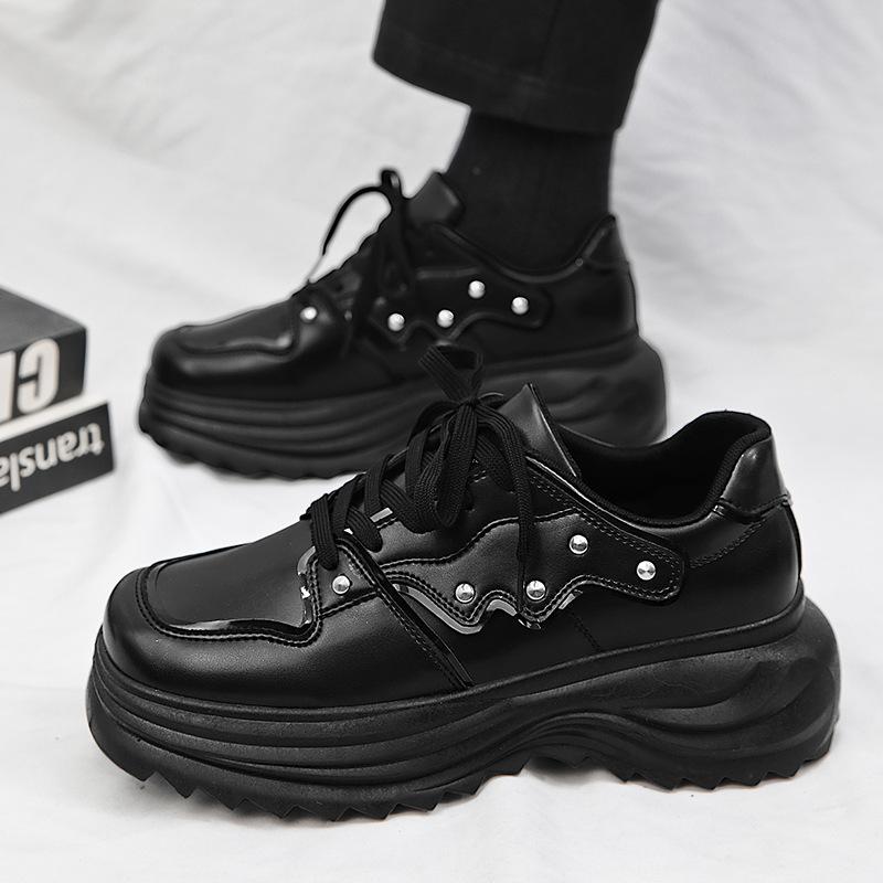 New Exquisite Men's Sneakers Breathable Soft Soled Comfortable Running Shoes Thick Soled Tall Casual Shoes Zapatos Para Hombres