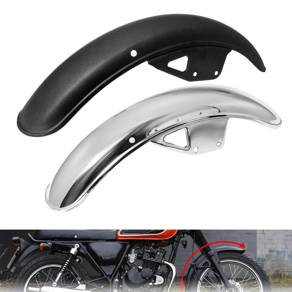 1Pcs Motorcycle Front Fender Mudguard Mud Flap Guard Cover for Suzuki GN125,high strength and high temperature resistance.