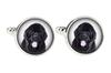 Newfoundland, Newfs, Newfies - Cufflinks and Tie with Your Photo, a Suit Decoration, Men's Jewelry from the Art-Dog Brand.