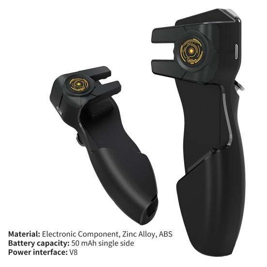 1 Paar AKPAD-8K Schnelle Reaktion Hohe Spiel-Joystick-Stärke Schweißfestes Zusätzliches Tablet-Gaming