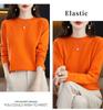 Trendy Women's Wool Sweater: Loose-Fit, Round Neck, Perfect for Autumn & Winter