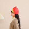 Chinese God Of Wealth Hat With Soft Padding Breathable New Year Party Hat For Family Gatherings And Festival Decoration