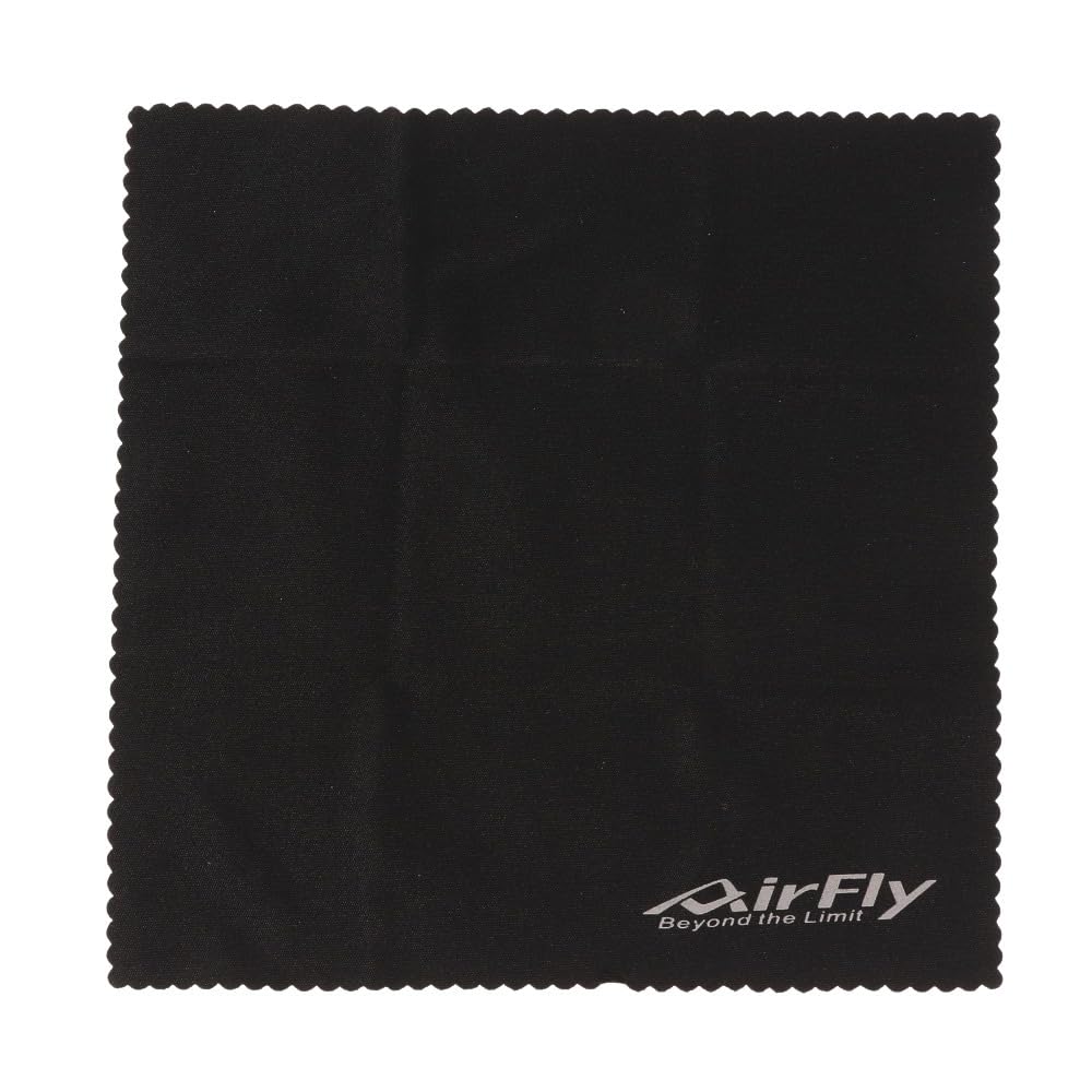 AirFly Sports Sunglasses with New Side Black Lens AF-303 C-1 Nose-Padded Pads, Frame/Mirror (AF-303 C-1 Black)