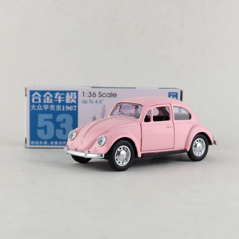 Car Model Alloy Classic Beetle Kids Toy With Inertia Control For Play