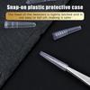 6Piece Stainless Steel Tweezers Bent Straight Tweezers For Fine Work In Crafts