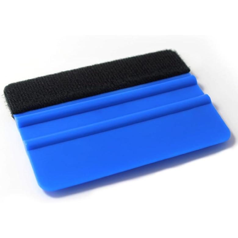 Sleek 4 Inch Plastic Felt Edge Squeegee - Vinyl Scraper Tool for Car Decals, Mini Squeegee Car Window Film Tinting Tool, Vinyl Wrap Wallpaper 1PC