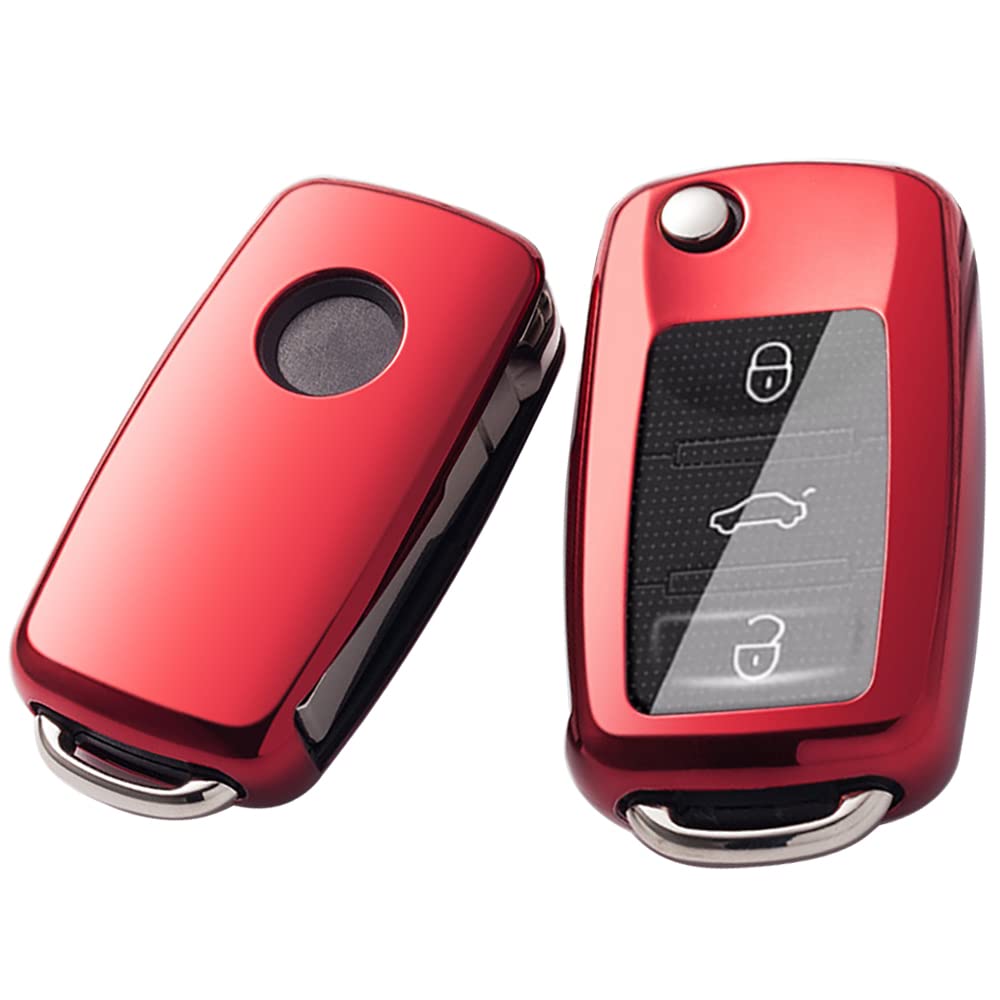 

Volkswagen Exclusive Key Case Genuine Leather Key Chain Beetle Golf Polo Polo Passat Tiguan