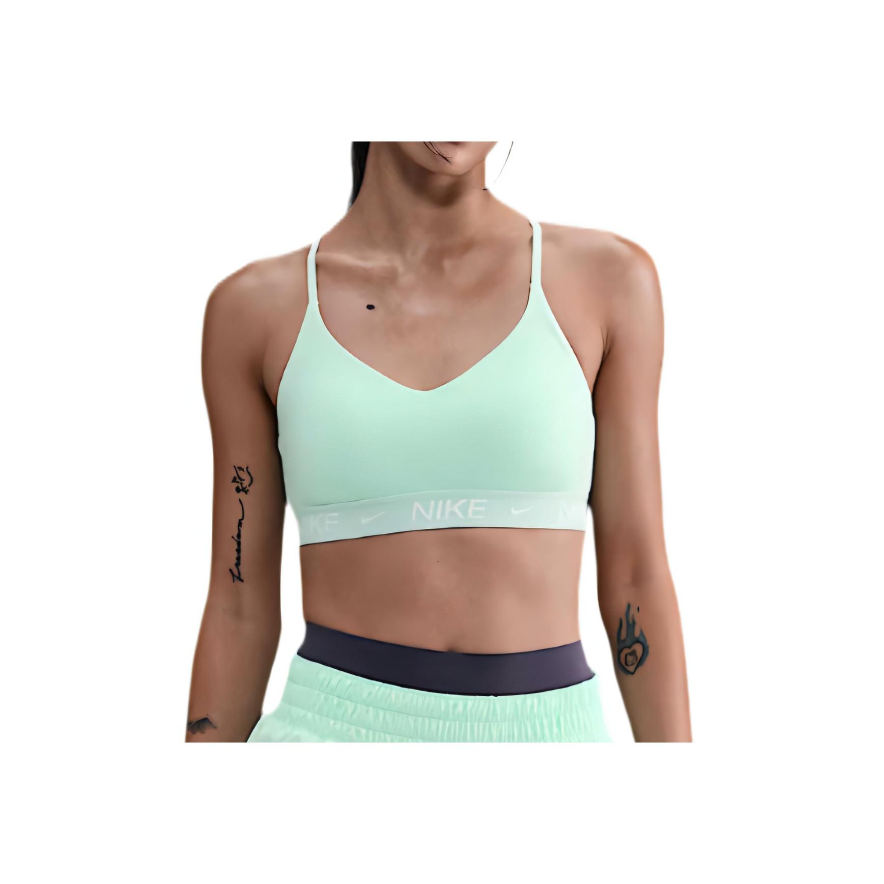 

Nike Indy Dri-FIT Simple Versatile Solid Color Breathable Sports Bra Women underwear FD1063-353 L