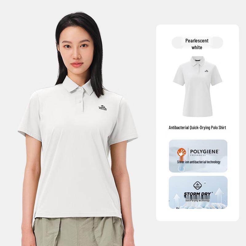 Pelliot Women s Quick-Dry Polo T-Shirt 12421534 XXXL
