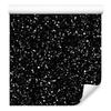 Black glitter wallpaper for living room and bedroom 50x1000