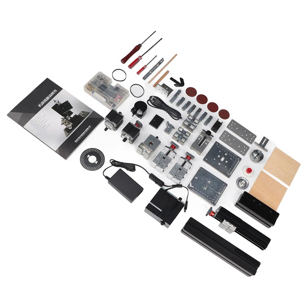 8 In 1 Lathe Mechanical Accessory High Power Bow Type Arm Industrial Supplies 60W