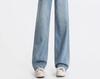 Women's High-Waisted Straight-Leg Jeans - 2025 Spring Retro Slim Fit, Loose and Thin Summer Design