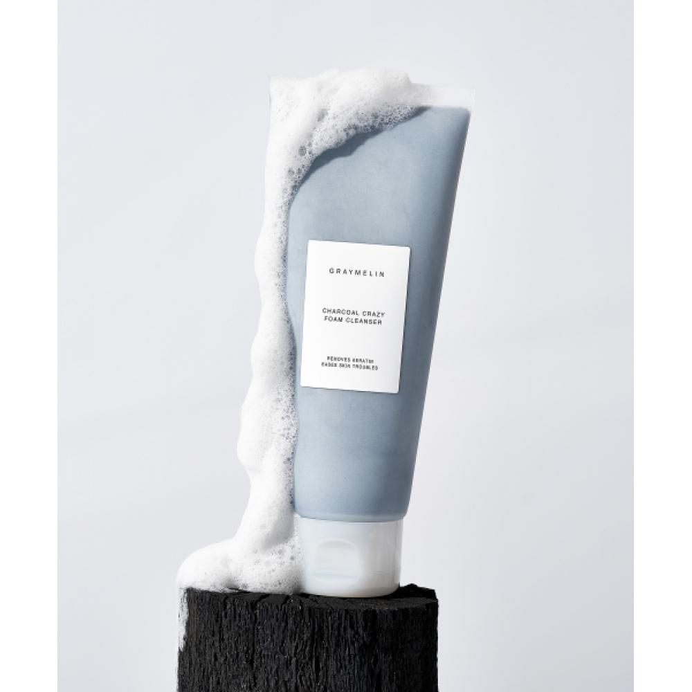 Greymelin Crazy Pore Cleansing Foam Charcoal 150ml 2pcs