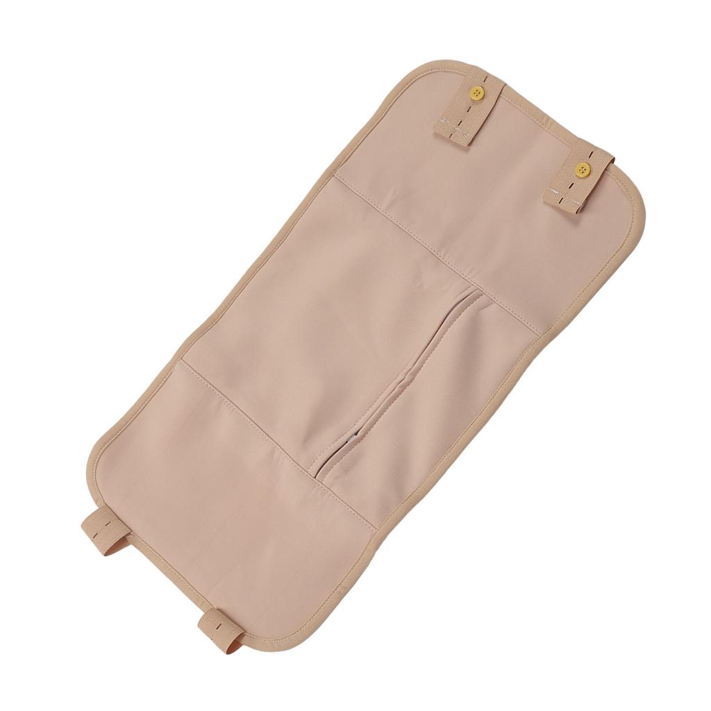 Rizinusölpackung Wickel Wiederverwendbar Waschbar Verhindert Ölaustritt Rizinusölpackung Kompresse mit Verstellbar