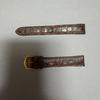 Used Cartier watch leather strap