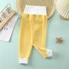Newborn Infant Pants Thicken Keep Warm in Autumn Winter Baby Clothes Boy Girl Striped Leggings Kids Unisex Trousers