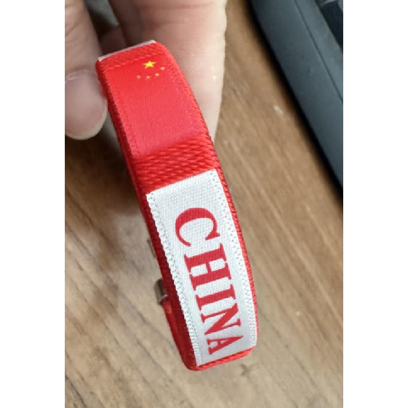 2026 World Cup Flag Bracelet Spain Sports Wristband Embroidered Bracelet Fan Supplies