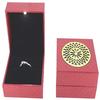 7.6 Cm Wooden Jewellery LED Light Box for Ring