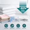 Vacuum Storage Bags With Valve Folding Compressed Space Saving Clothes Storage Big Size For Towel Cloth Blanket