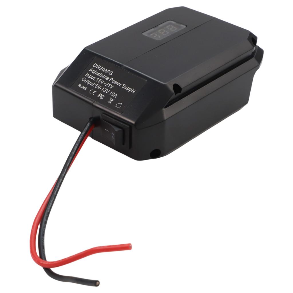 18V To 12V Power Adapter for Car Appliances Step Down Converter for DCB200 and For BL1815B; Lightweight and Portable