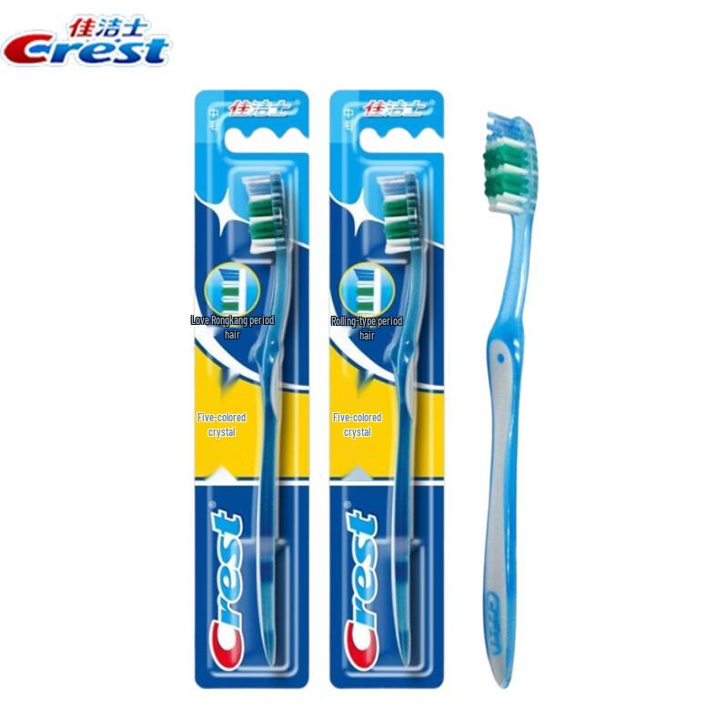 Crest Colorful Crystal Soft Bristle Toothbrush