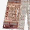 L Affair Women Brown Geometric haLf Pants Lwpde790 Br