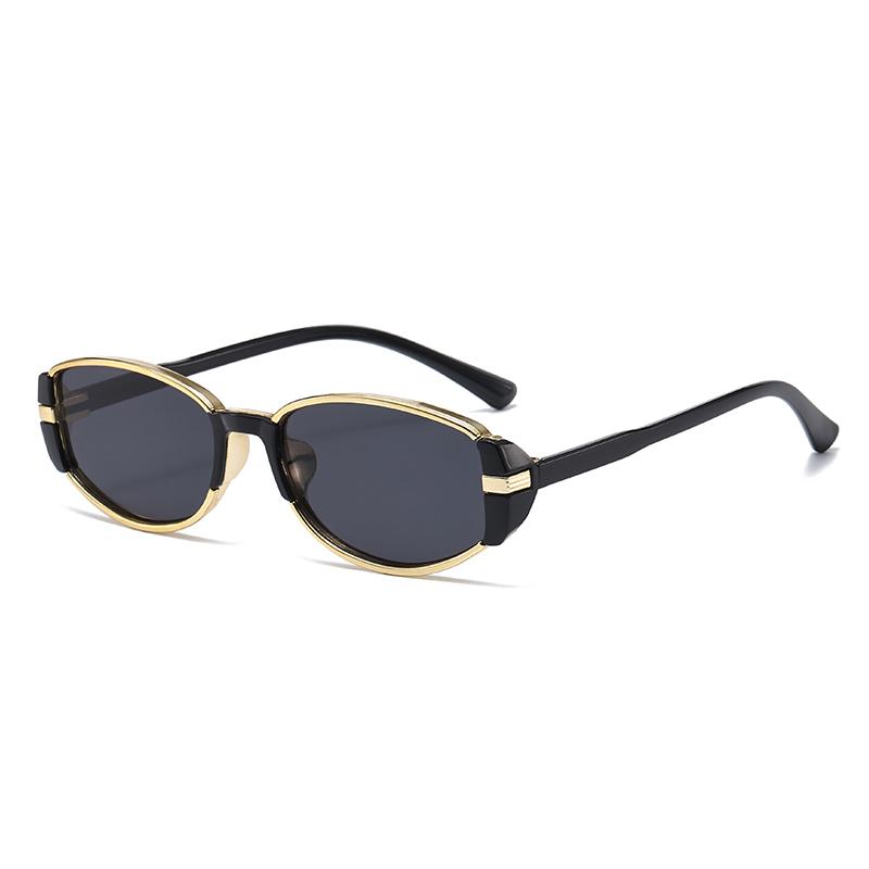 New Retro Small Oval Outdoor Sports Sunglasses Fashion Male Female Brand Designer Sun Glasses Retro Men Women Fishing Goggles