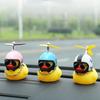 Duck Car Ornament Eye-catching Safe And Stylish Fun Top Choice Creative Rising Trend Cool Car Decoration Car Interior Decoration