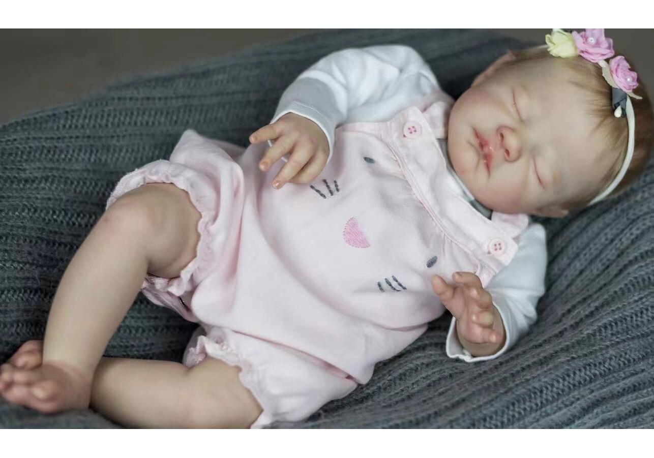 19-inch Newborn Baby Doll: August Edition 19 inches