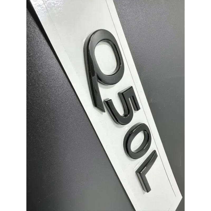 VOR3 For Infiniti Rear 3D ABS Q50 Q50L Q50S Lid Logo Letter Badge Emblem Nameplate Gloss Black