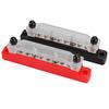 1 Pair 10 Way Power Distribution Terminal Block Battery Bus Bar Fit For Automotive Boat Car Truck Ship Yacht