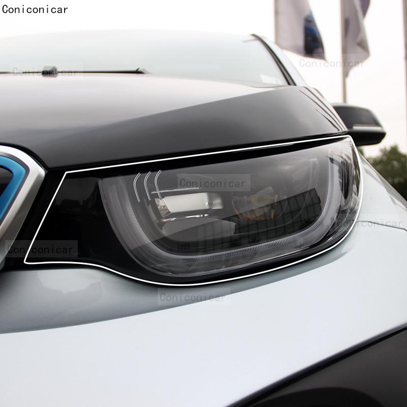 Car Headlight Protection Transparent Repair Anti-Scratch Protective Film TPU Stickers For BMW I3 I01 2013- Accessories