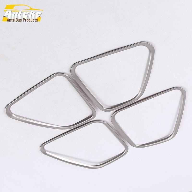 Stainless Steel Speaker Ring Frame for 2014 Outlander Door Audio System.