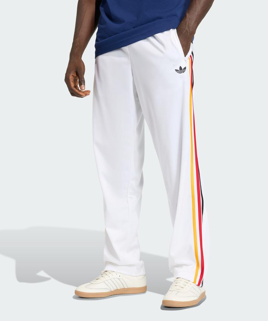 ADIDAS Firebird Track Pants - White:Gold:Red / Kd3833