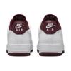 Nike Air Force 1 07 Weiß Dunkle Rote Bete Herren Sneaker DH7561-106