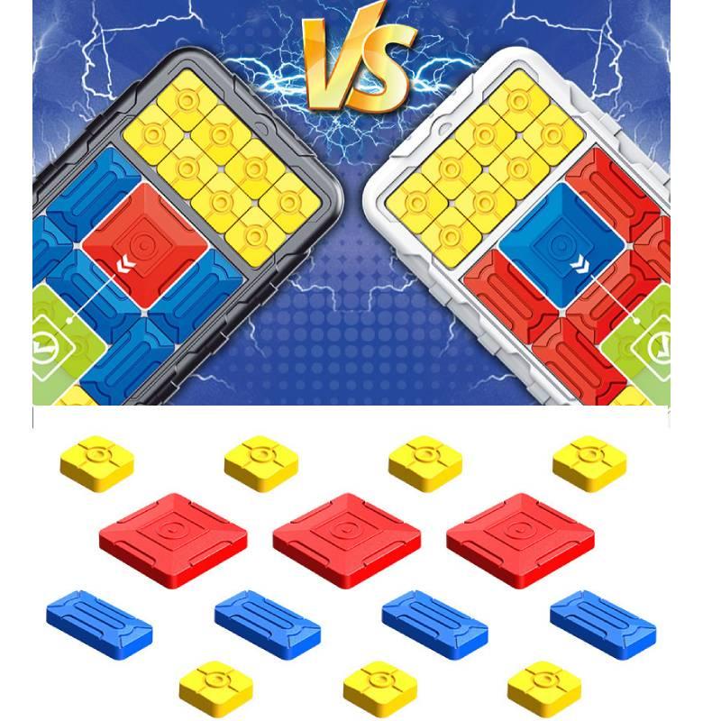 Huarong Road Sliding Puzzle Brain Teaser Toy For Kids