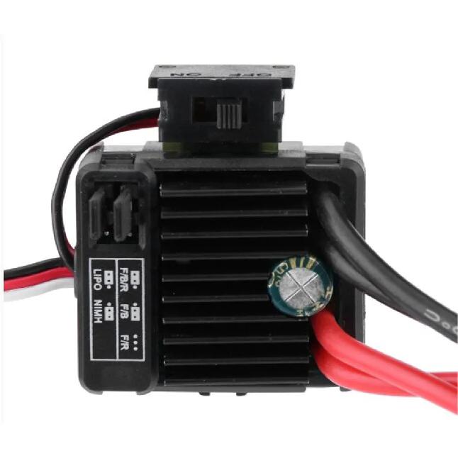 60A ESC 1060 Brushed Electronic Speed Controller For 1/10 RC Tamiya Redcat Traxxas RC Car Truck 540 550 Motor