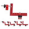 Woodworking Positioning  2 Sets 90° Positioning  Right Angle Fixture Woodworking Splicing Clamp Accessories